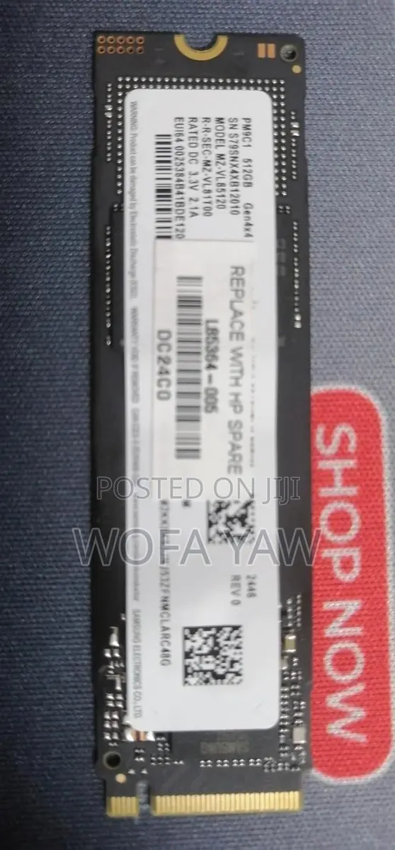 Samsung 512gb M. 2 SSD · Photo 1