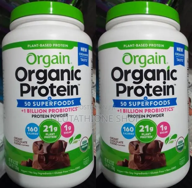 Orgain Organic Protein Powder Sweet Vainlla Bean · Photo 1