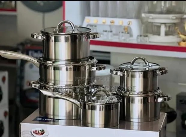 Stainless Steel Cooking Pots and Saucepans · Photo 1