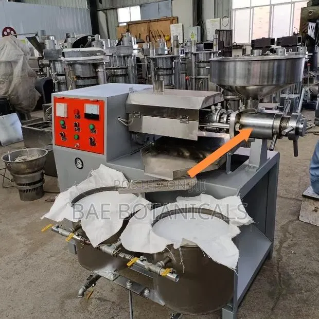 Commercial Oil Press W/ Vacuum Filters (Single Phase. 100kg Per Hour) · Photo 1