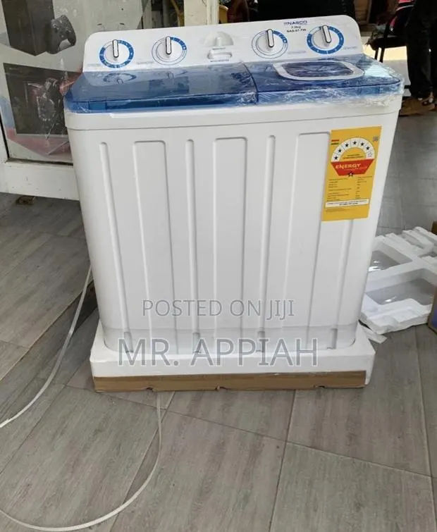 Shop Affordable Nasco 7kg Spin Dry Electric Washing Machine(White) · Photo 1