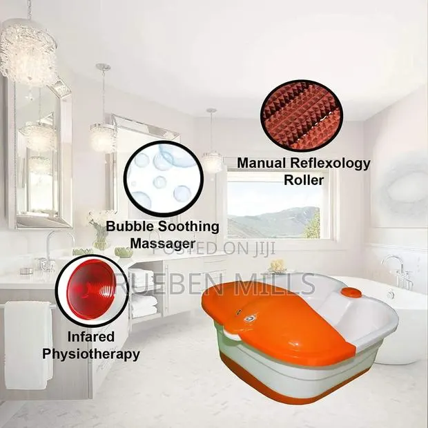 Rf 368a Plastic Pedicure Bowl Foot Bath Massager · Photo 3