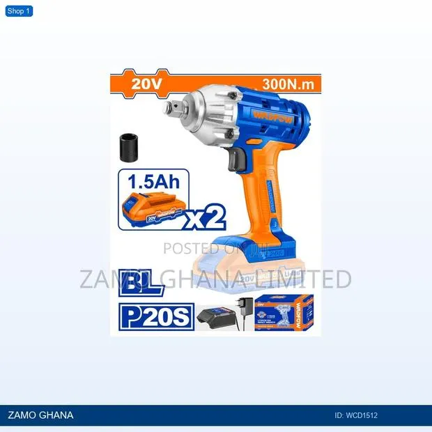 Cordless Impact - Wcd1512 · Photo 1