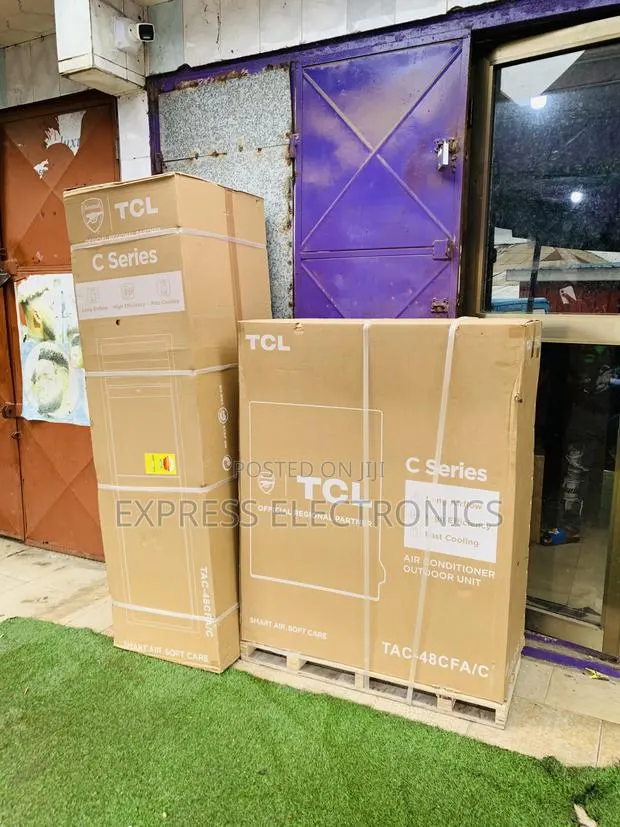 Newly Sealed in Box TCL Floor Standing Air Conditioner 5.0hp · Photo 1