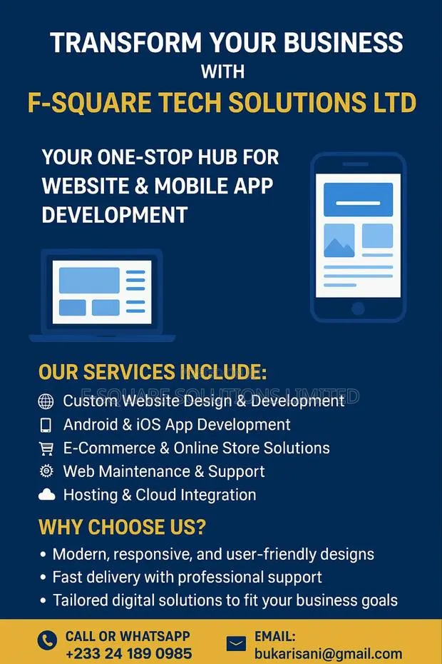 Website and Mobile Application Development · Photo 1