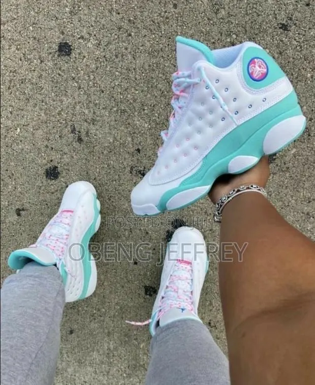 Original Jordan 13 White/Green · Photo 2