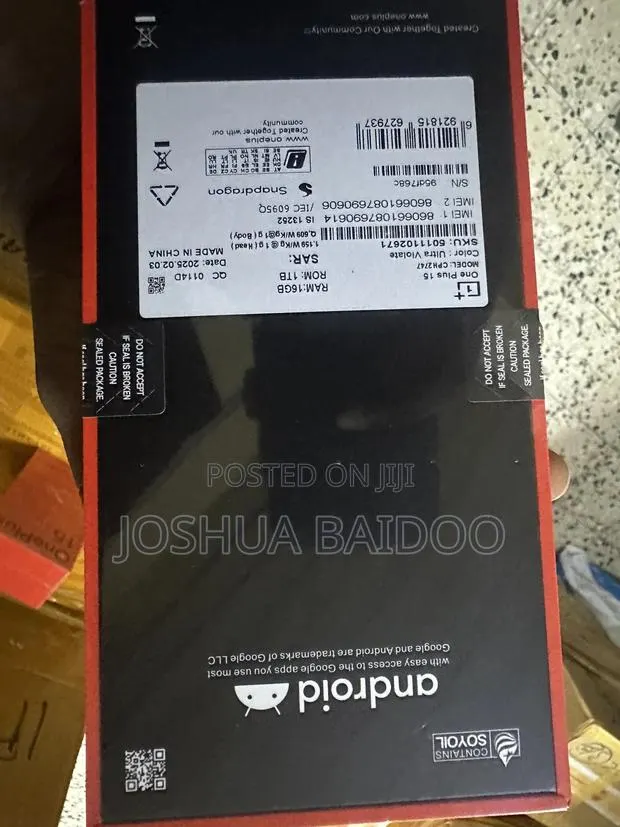 New OnePlus 15 1 TB · Photo 1