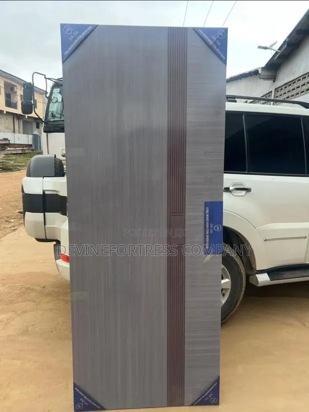 High Quality PVC Gray Bedroom Door · Photo 1