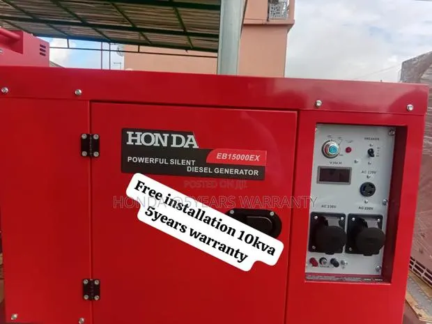 Alpha Pump Honda 15kva 16500watt Diesel Generator 15kva · Photo 1