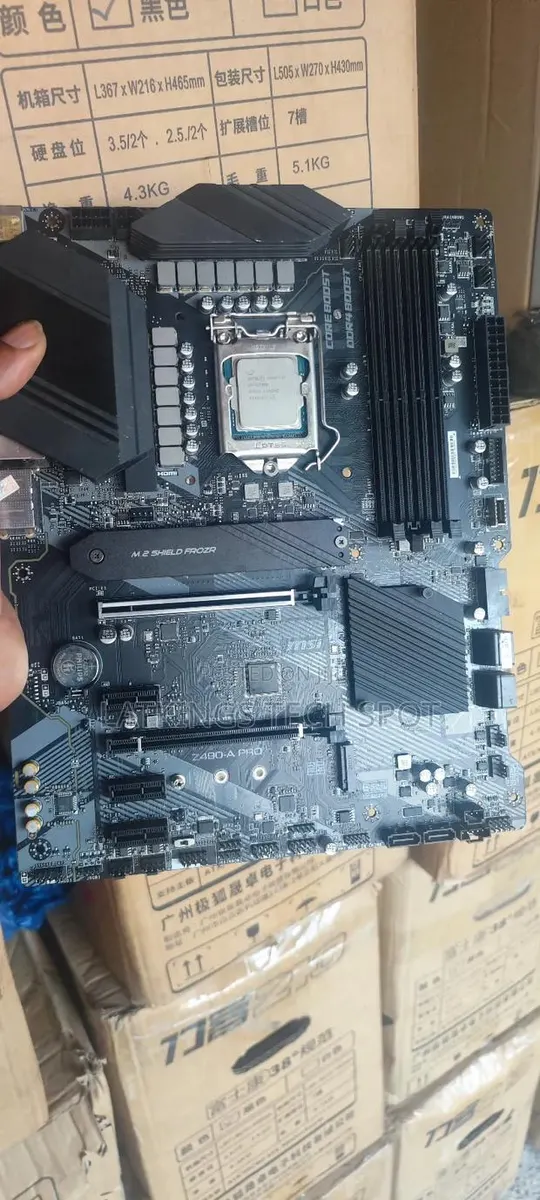 Msi Z490 A Pro With I7 11700k Cpu · Photo 1
