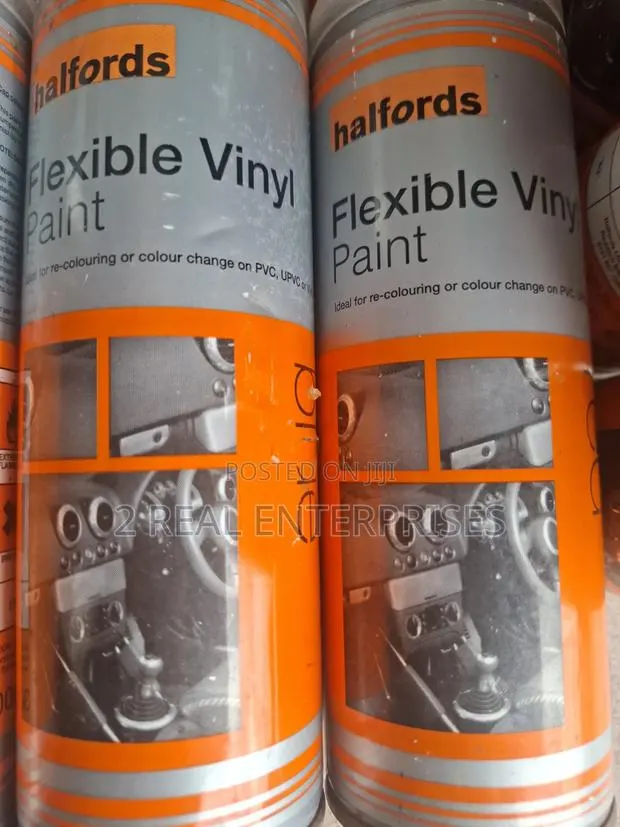 Halfords Flexible Vinyl Interior Aerosol Spray Paint 300ml · Photo 1