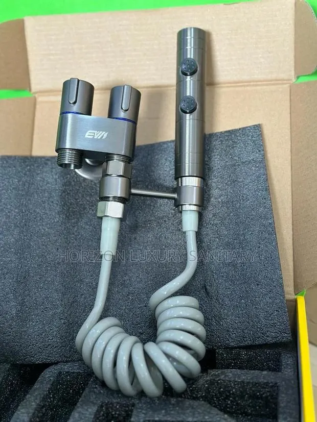 Handheld Bidet Sprayer With Double Angle Valve for Toilet · Photo 1