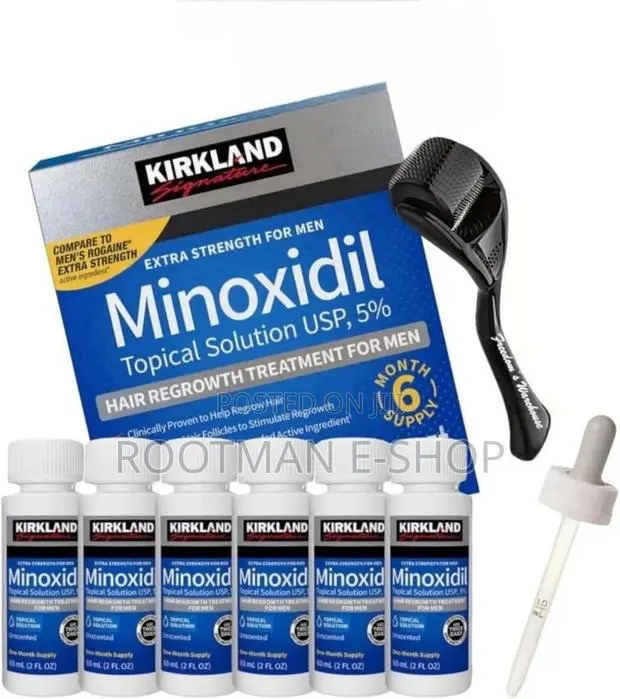 Minoxidil-5% Extra Strength Hair Regrowth for Men - Box Price · Photo 1