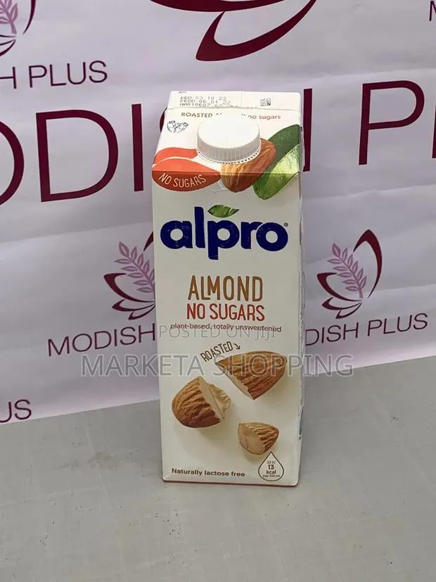 Alpro Roasted Almond No Sugar (1L) · Photo 1