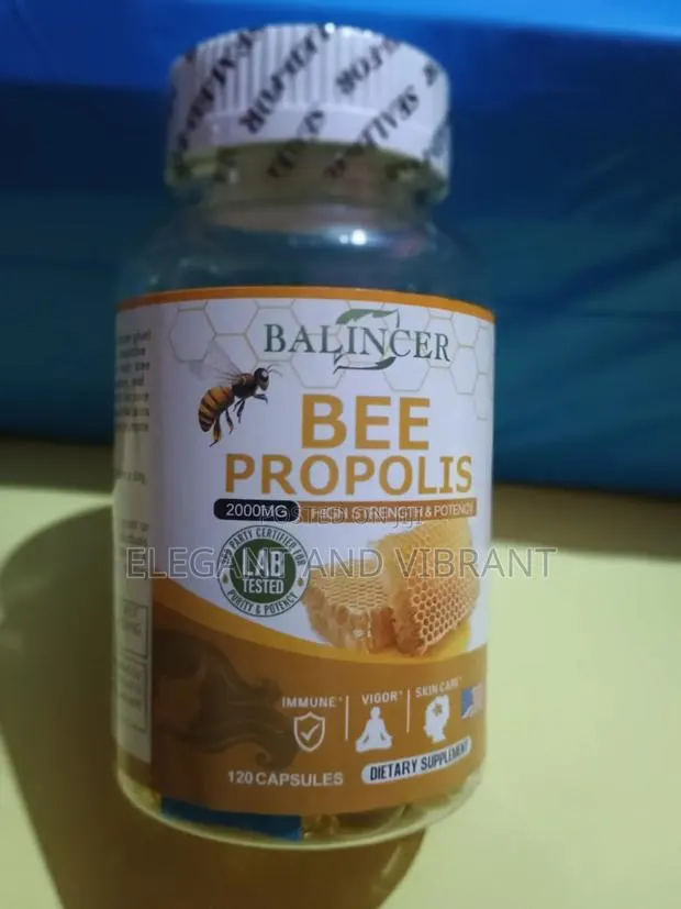 Bee Propolis Supplement 400 for MG Per Servings - High- Bee Propolis, · Photo 1