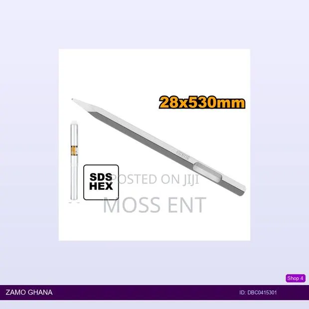 Hex Chisel 28x 530mm - DBC · Photo 1
