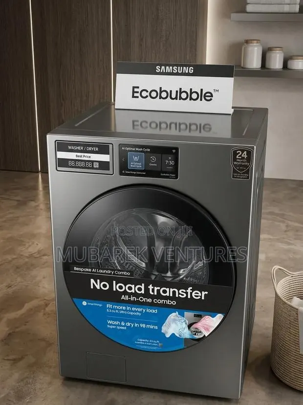 Samsung 22kg Washer and 11kg Dryer Washing Machine · Photo 1