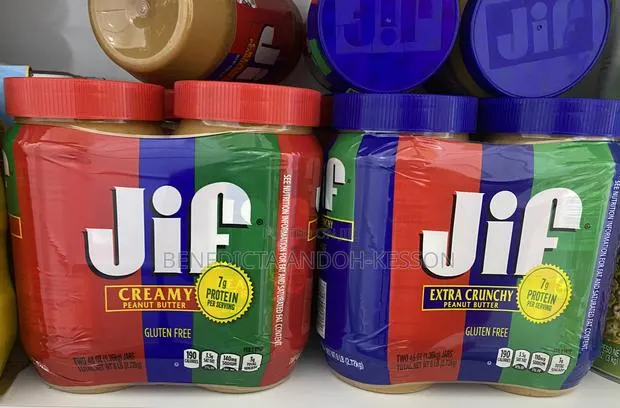 Jif Creamy and Extra Crunchy Peanut Butter · Photo 1