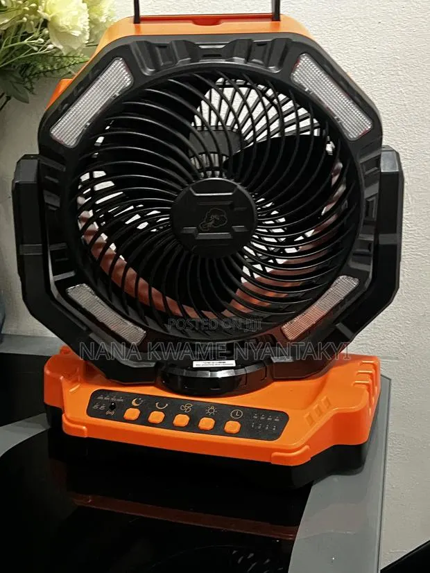 Dumsor Camping Fan 40,000mah Capacity 160 Hours · Photo 1