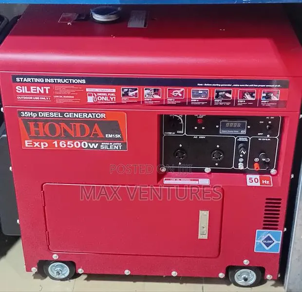 Honda 15kva Industrial Diesel Generator – Built for Performance15kav · Photo 1