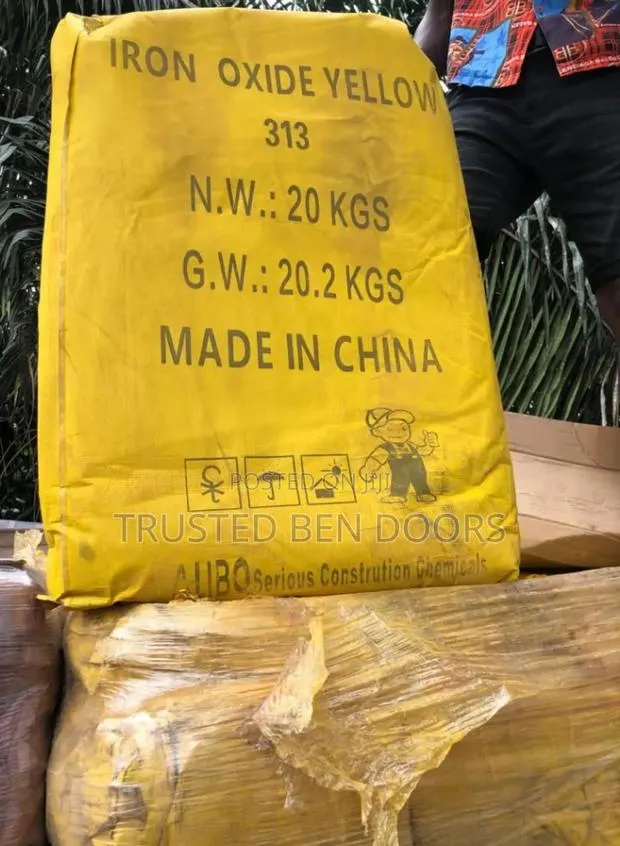 Iron Oxide Color Yellow Pigment for Painting and Colouring Works · Photo 1