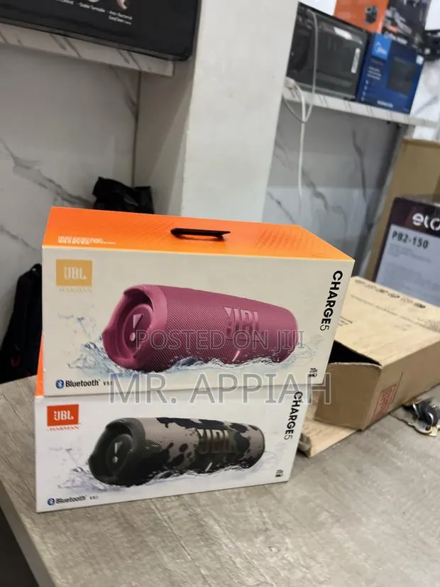 Extremely Affordable JBL Charge 5 Portable Bluetooth Speaker(Pink) · Photo 1