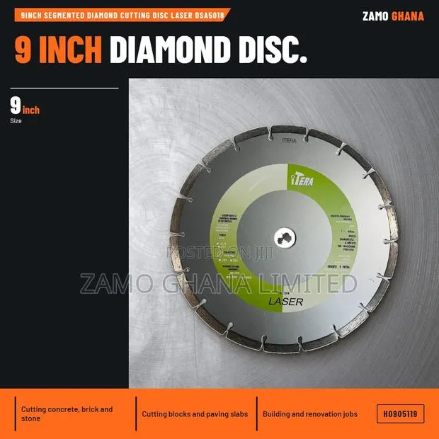9Inch Segmented Diamond Cutting Disc Laser Dsa5018 - H · Photo 1