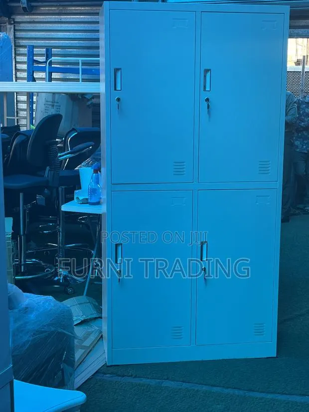 4-Door Metal Filing Cabinet.