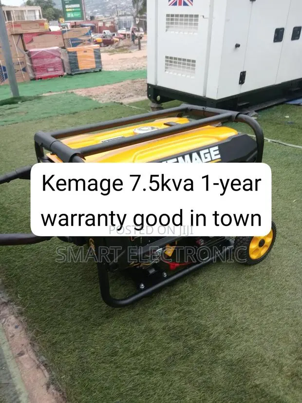 KEMAGE 7.5KVA 8500W Generator – Reliable High-Power Genset for Home · Photo 1