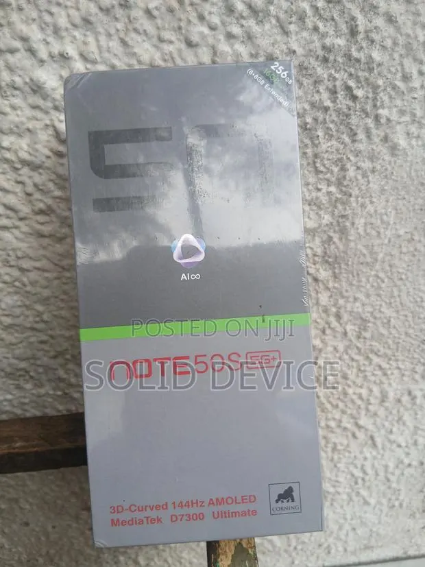 New Infinix Note 50s 256 GB Black · Photo 1