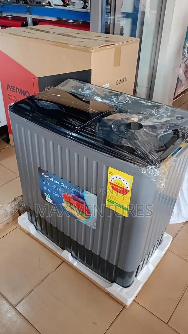 As-Sx10g 10KG Asano 10kg Semi Auto Twin Tub Washing Machine · Photo 1