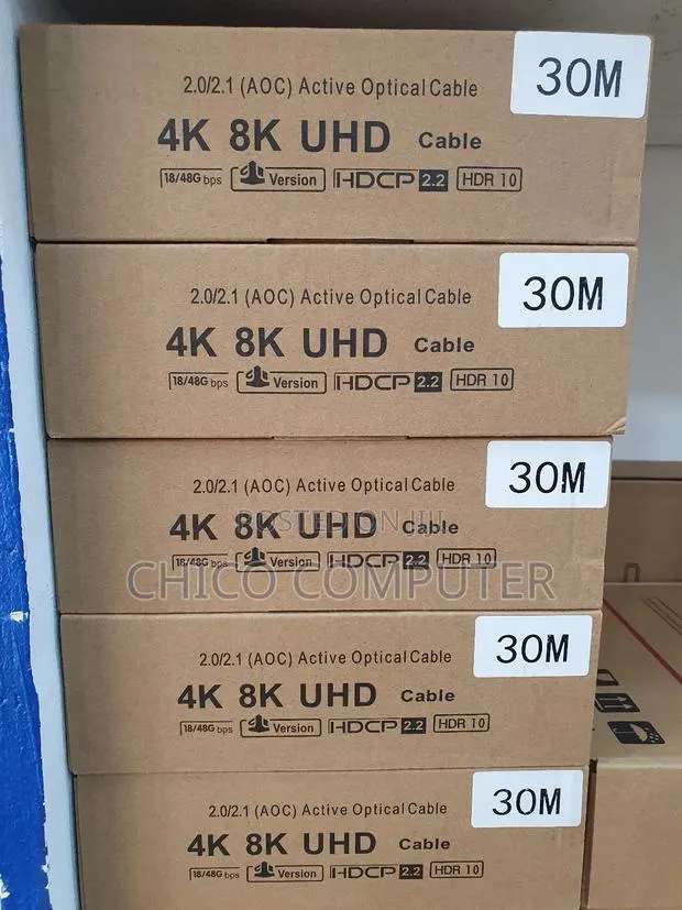 Fiber 4k Hdmi 30meter Lengths · Photo 1
