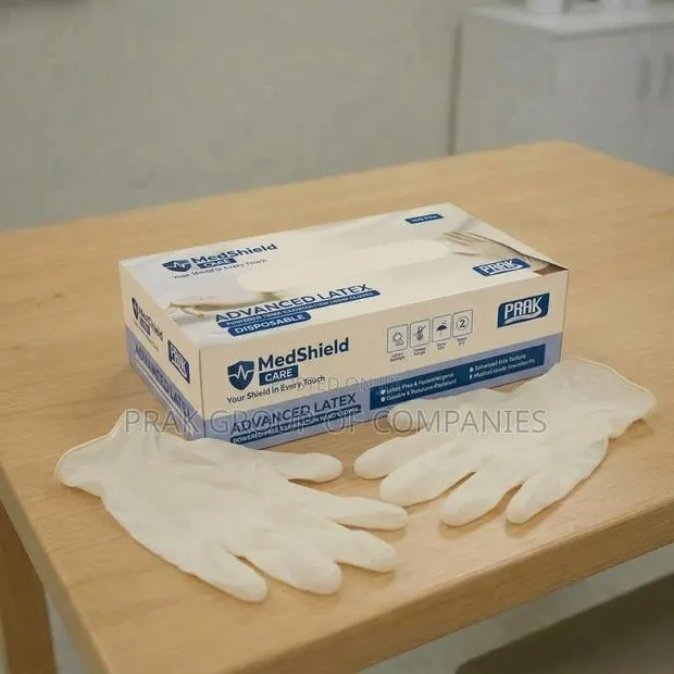 Hand Gloves - MedShield Advanced Latex Powered-Free Examination · Photo 1