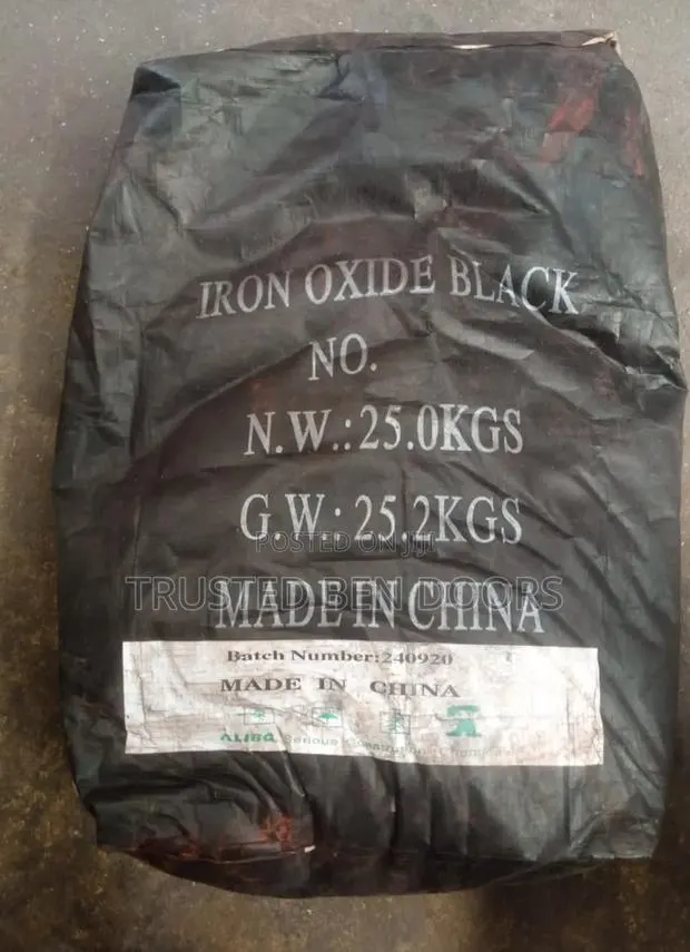 Black Pigment Iron Oxide Colour Powder Pigment · Photo 1