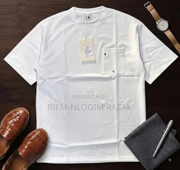 High Quality Cortez, Off-White N Diesel Tshirts Available in Stock · Photo 1