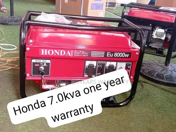 Honda 7.0kva Electric Start Generator – High Performance 7.0kva · Photo 1