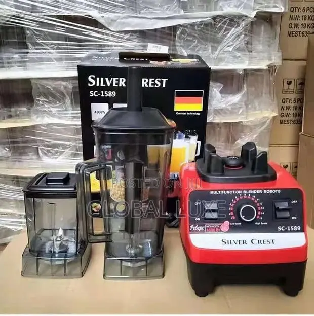 Silver Crest Blender – Powerful Multi-Purpose Electric Blender · Photo 1