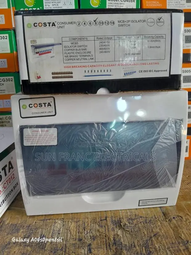 8way Costa Plastic Main Switch · Photo 1