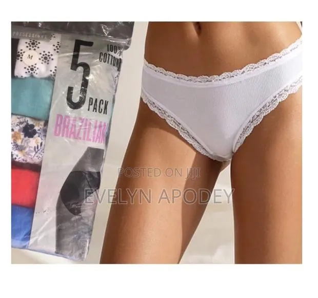Women Panties, Pure Cotton Briefs Panties 5 in 1 Pack · Photo 1