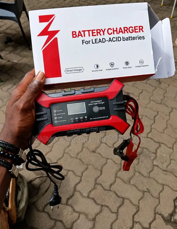 12v Smart Battery Charger – Fast Charging Pulse Repair · Photo 1