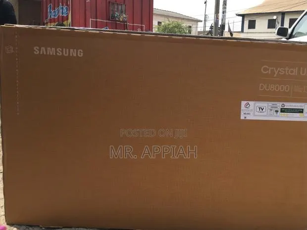 Get Premium Samsung 55du8000 55” Crystal Uhd Smart Screen Tv · Photo 1