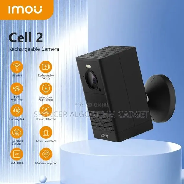 CCTV Wireless Standalone Cam Powered Battery Dahua Imou · Photo 1