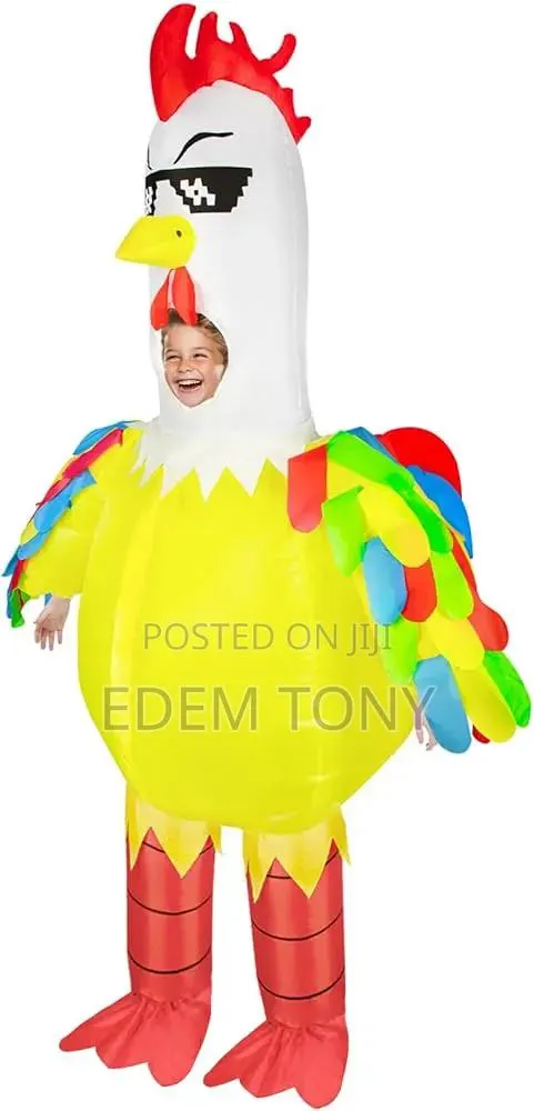 Inflatable Chicken Costume for Kids · Photo 1
