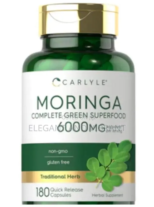 Moringa Oleifera | 180 Capsules · Photo 1