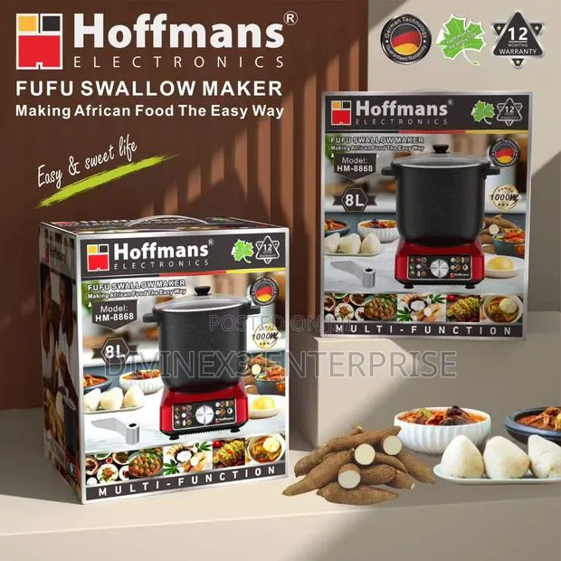 Hoffmans Fufu Swallow Maker – 8L · Photo 1