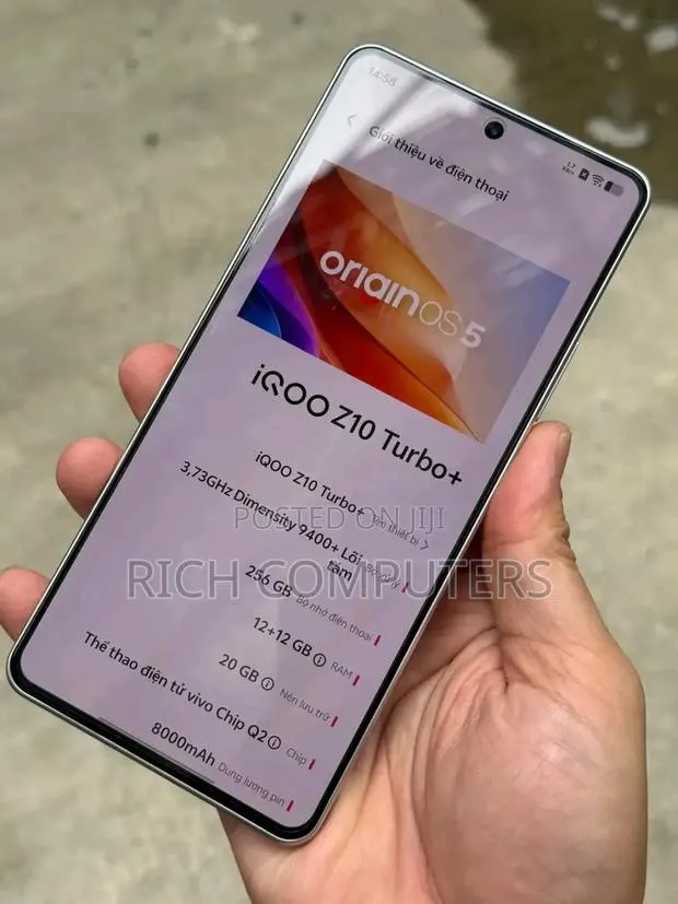 New Vivo iQOO Z10 Turbo+ 256 GB Gray · Photo 1