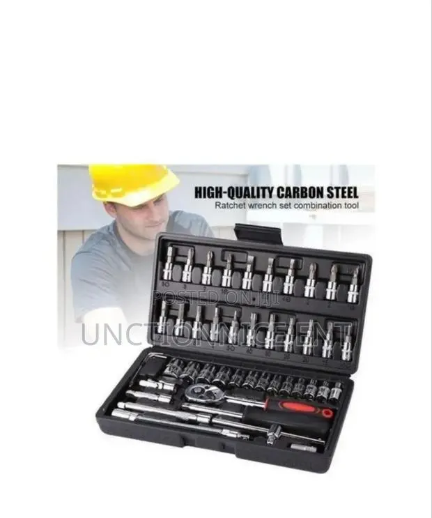 46 in 1 Hand Tools Kit for the House Set of Socket Keystocks · Photo 1