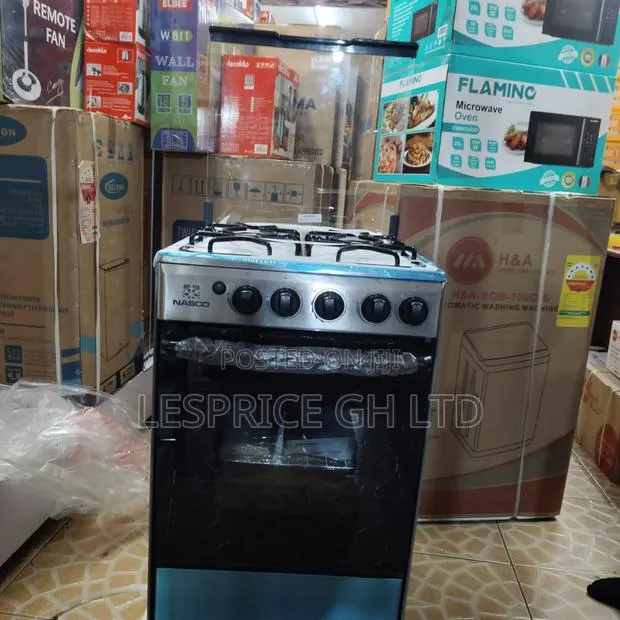 Hugely Discounted Compact Nasco 4 Burner Gas Cooker With Oven Grill · Photo 1