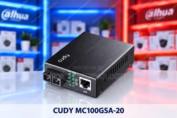 Cudy Mc100gsa-20 Gigabit Ethernet Media Converter · Photo 1
