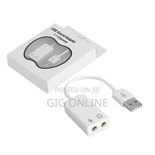 7.1 Channel USB Audio Sound Adapter · Photo 1